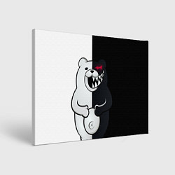 Холст прямоугольный MONOKUMA, цвет: 3D-принт