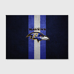 Холст прямоугольный Baltimore Ravens, цвет: 3D-принт — фото 2