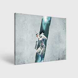 Холст прямоугольный Фехтовальщик, цвет: 3D-принт