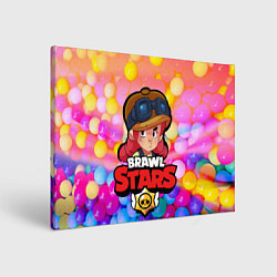 Холст прямоугольный Brawl Stars - Jessie, цвет: 3D-принт
