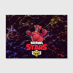 Холст прямоугольный Brawl Stars - Nita, цвет: 3D-принт — фото 2