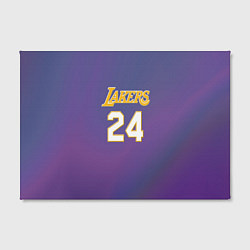 Холст прямоугольный Los Angeles Lakers Kobe Brya, цвет: 3D-принт — фото 2