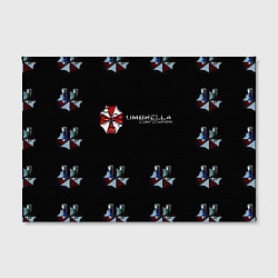 Холст прямоугольный Umbrella Corporation, цвет: 3D-принт — фото 2
