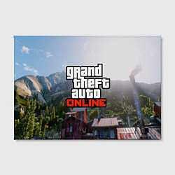 Холст прямоугольный GTA Online, цвет: 3D-принт — фото 2