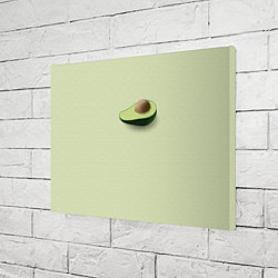 Холст прямоугольный Авокадо, цвет: 3D-принт — фото 2