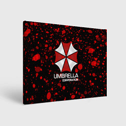 Холст прямоугольный UMBRELLA CORP, цвет: 3D-принт