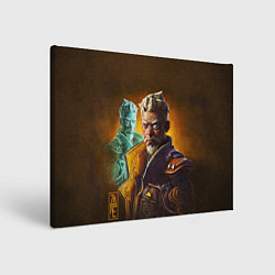 Холст прямоугольный Zane Flynt, цвет: 3D-принт