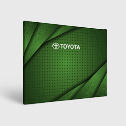 Холст прямоугольный TOYOTA, цвет: 3D-принт