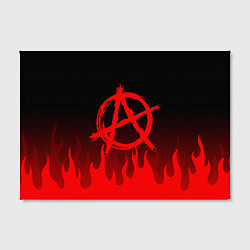 Холст прямоугольный АНАРХИЯ, цвет: 3D-принт — фото 2