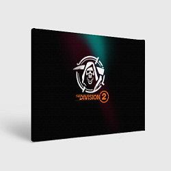 Холст прямоугольный The Division 2 Logo, цвет: 3D-принт