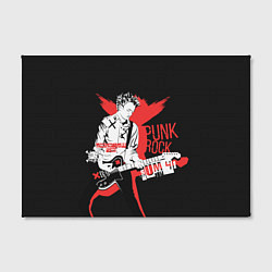 Холст прямоугольный Punk-rock, цвет: 3D-принт — фото 2