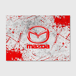 Холст прямоугольный MAZDA RED LOGO, цвет: 3D-принт — фото 2
