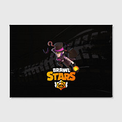 Холст прямоугольный Brawl stars Mortis Мортис, цвет: 3D-принт — фото 2