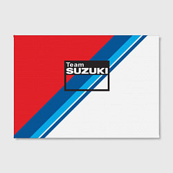 Холст прямоугольный Suzuki Moto Sport, цвет: 3D-принт — фото 2