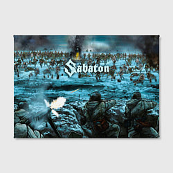 Холст прямоугольный Sabaton, цвет: 3D-принт — фото 2