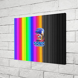Холст прямоугольный SONIC 2020, цвет: 3D-принт — фото 2