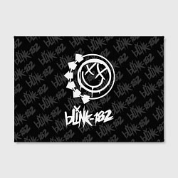 Холст прямоугольный Blink-182 4, цвет: 3D-принт — фото 2