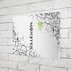 Холст прямоугольный MONSTER ENERGY, цвет: 3D-принт — фото 2