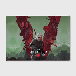 Холст прямоугольный The Witcher 5-летие, цвет: 3D-принт — фото 2