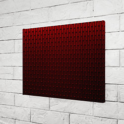 Холст прямоугольный Текстура красный градиент, цвет: 3D-принт — фото 2