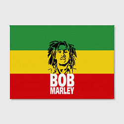 Холст прямоугольный Bob Marley, цвет: 3D-принт — фото 2