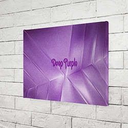 Холст прямоугольный Deep Purple, цвет: 3D-принт — фото 2