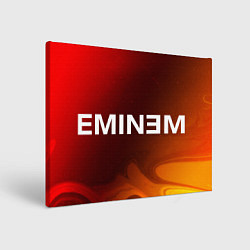 Холст прямоугольный EMINEM ЭМИНЕМ, цвет: 3D-принт