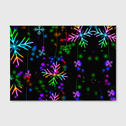Холст прямоугольный Новый год, цвет: 3D-принт — фото 2