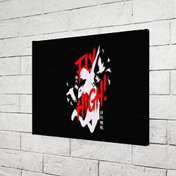 Холст прямоугольный Haikyuu Haikyu Haikuu !, цвет: 3D-принт — фото 2