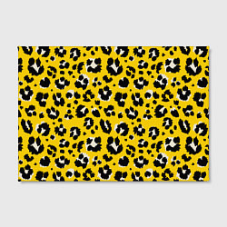 Холст прямоугольный Леопард, цвет: 3D-принт — фото 2