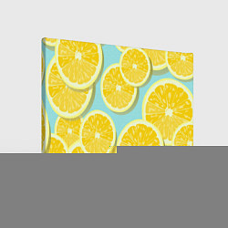 Холст прямоугольный Лимончики, цвет: 3D-принт