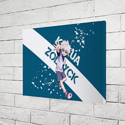 Холст прямоугольный Киллуа Золдик, цвет: 3D-принт — фото 2