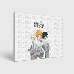 Холст прямоугольный Персонажи Обещанный Неверленд, цвет: 3D-принт