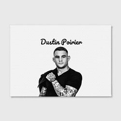 Холст прямоугольный Dustin Poirier, цвет: 3D-принт — фото 2