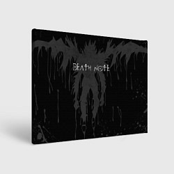 Холст прямоугольный DEATH NOTE ТЕТРАДЬ СМЕРТИ, цвет: 3D-принт