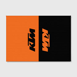 Холст прямоугольный KTM КТМ Z, цвет: 3D-принт — фото 2