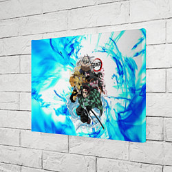 Холст прямоугольный КЛИНОК РАССЕКАЮЩИЙ ДЕМОНОВ, цвет: 3D-принт — фото 2