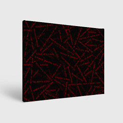 Холст прямоугольный Cannibal Corpse Songs Труп Каннибала Песни Z, цвет: 3D-принт