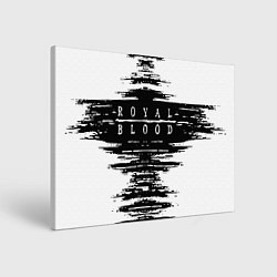 Холст прямоугольный Royal blood, цвет: 3D-принт