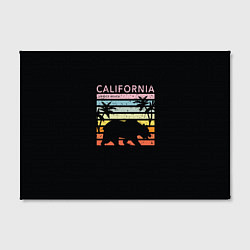 Холст прямоугольный California гризли на закате, цвет: 3D-принт — фото 2