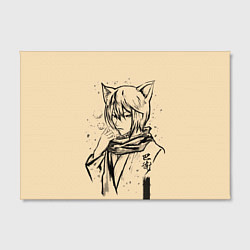 Холст прямоугольный Kitsune Tomoe, цвет: 3D-принт — фото 2