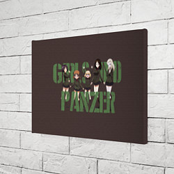 Холст прямоугольный Девушки и Танки Правда, цвет: 3D-принт — фото 2