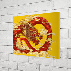 Холст прямоугольный Китайский Дракон, China Dragon, цвет: 3D-принт — фото 2