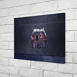 Холст прямоугольный METALLICA ГРУППА МЕТАЛЛИКА Z, цвет: 3D-принт — фото 2