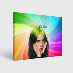 Холст прямоугольный BILLIE EILISH БИЛЛИ АЙЛИШ Z, цвет: 3D-принт