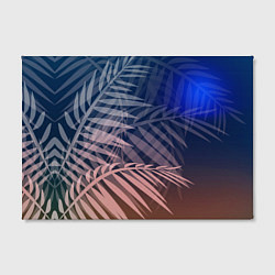 Холст прямоугольный Тропическая ночь, цвет: 3D-принт — фото 2