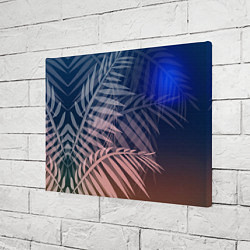Холст прямоугольный Тропическая ночь, цвет: 3D-принт — фото 2