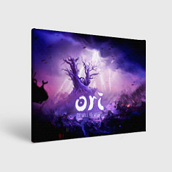 Холст прямоугольный Ori and the Will of the Wisps, цвет: 3D-принт