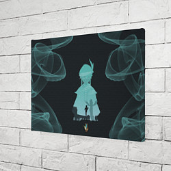 Холст прямоугольный ВЕНТИ VENTI ГЕНШИН, цвет: 3D-принт — фото 2