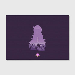 Холст прямоугольный RAZOR РЕЙЗОР ГЕНШИН, цвет: 3D-принт — фото 2